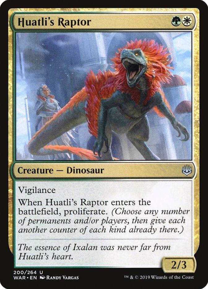 Huatli's Raptor [War of the Spark] - La Boîte Mystère ( The Mystery Box)