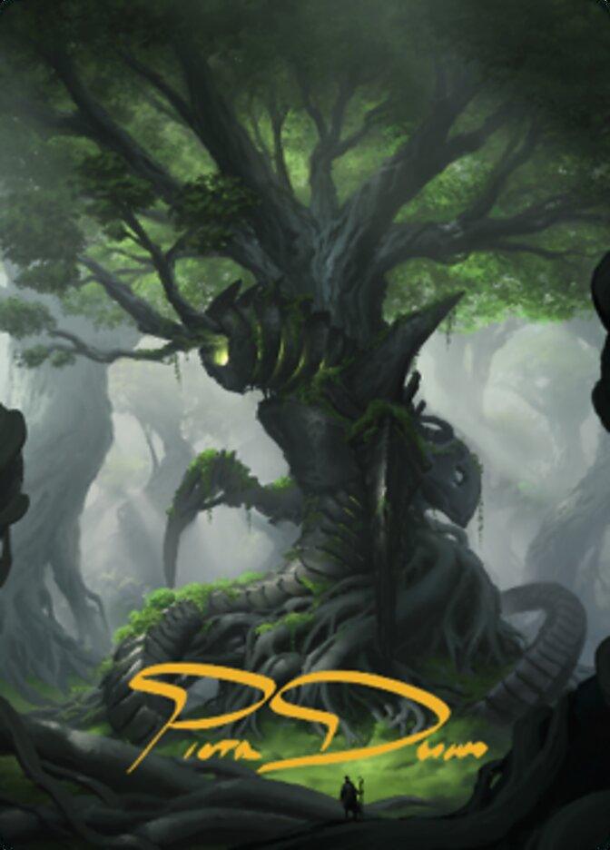 Forest Art Card (Gold-Stamped Signature) [The Brothers' War Art Series] - La Boîte Mystère ( The Mystery Box)