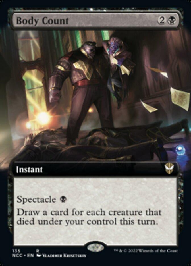 Body Count (Extended Art) [Streets of New Capenna Commander] - La Boîte Mystère ( The Mystery Box)