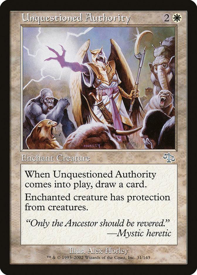 Unquestioned Authority [Judgment] - La Boîte Mystère ( The Mystery Box)