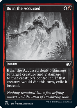 Burn the Accursed [Innistrad: Double Feature] - La Boîte Mystère ( The Mystery Box)