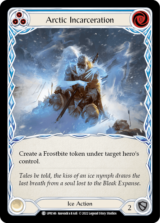 Arctic Incarceration (Blue) [UPR146] (Uprising) Rainbow Foil - La Boîte Mystère ( The Mystery Box)