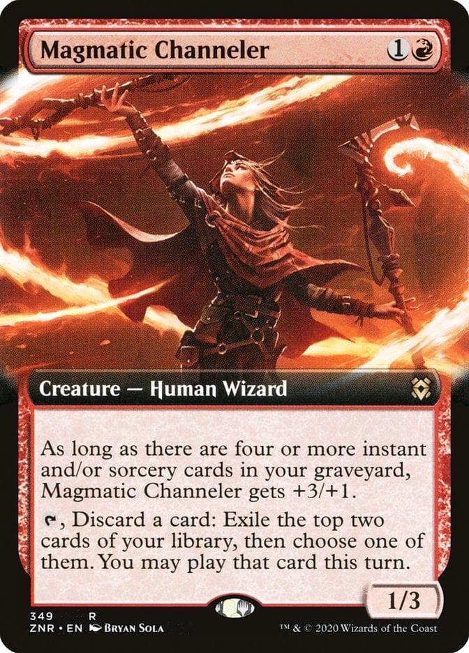 Magmatic Channeler (Extended) [Zendikar Rising Extended Art] - La Boîte Mystère ( The Mystery Box)
