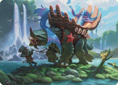 Vodalian Mindsinger Art Card [Dominaria United Art Series] - La Boîte Mystère ( The Mystery Box)