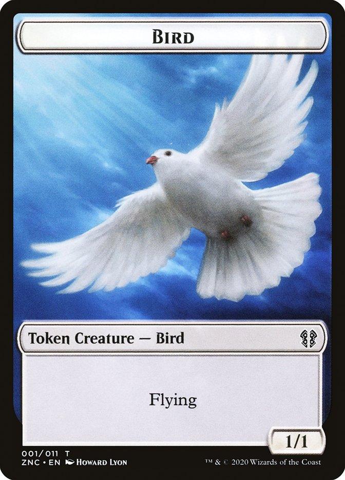 Bird // Kor Ally Double-sided Token [Zendikar Rising Commander Tokens] - La Boîte Mystère ( The Mystery Box)