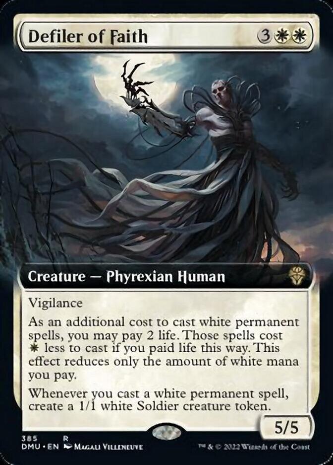 Defiler of Faith (Extended Art) [Dominaria United] - La Boîte Mystère ( The Mystery Box)