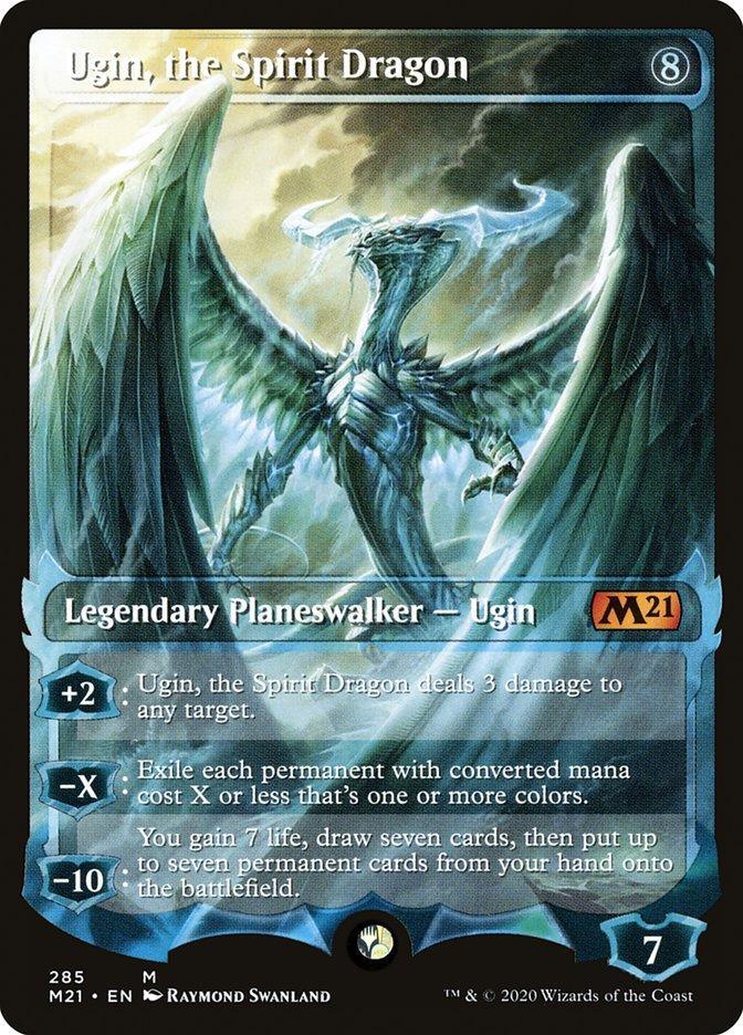 Ugin, the Spirit Dragon (Extended) (285) [Core Set 2021] - La Boîte Mystère ( The Mystery Box)