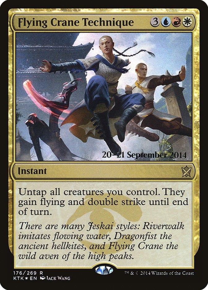 Flying Crane Technique [Khans of Tarkir Prerelease Promos] - La Boîte Mystère ( The Mystery Box)