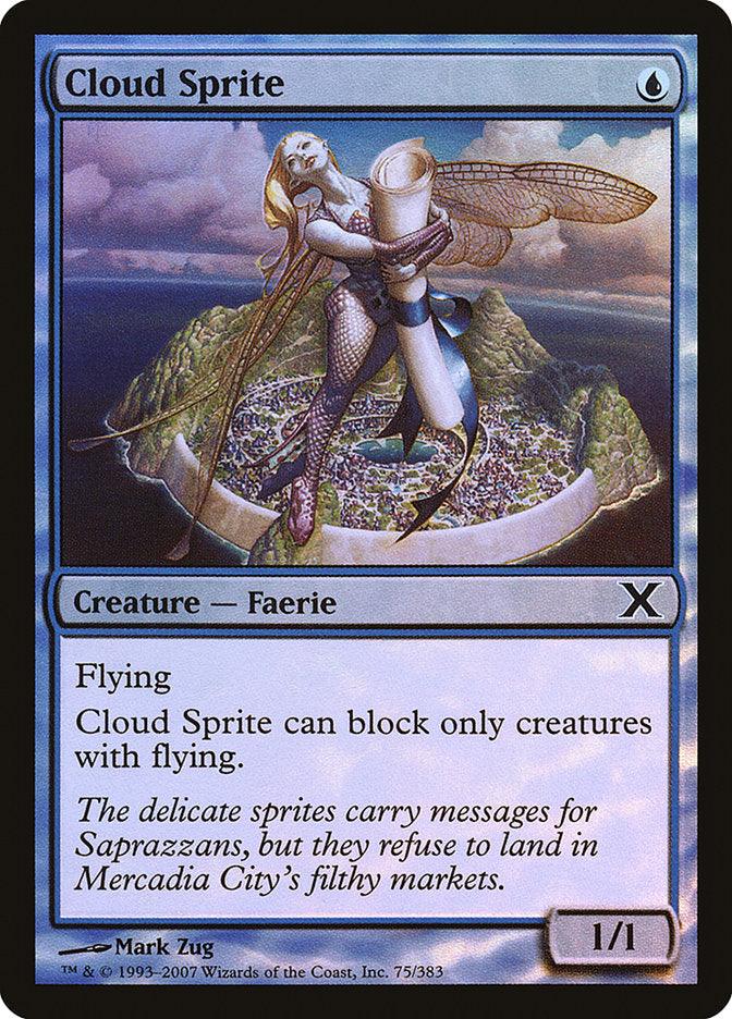 Cloud Sprite (Premium Foil) [Tenth Edition] - La Boîte Mystère ( The Mystery Box)