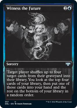Witness the Future [Innistrad: Double Feature] - La Boîte Mystère ( The Mystery Box)