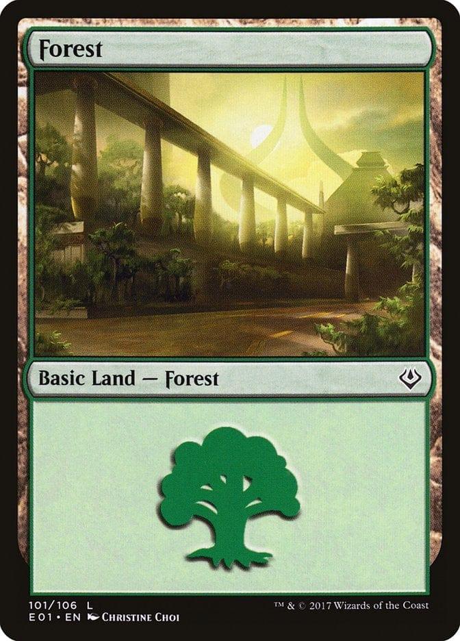 Forest (101) [Archenemy: Nicol Bolas] - La Boîte Mystère ( The Mystery Box)