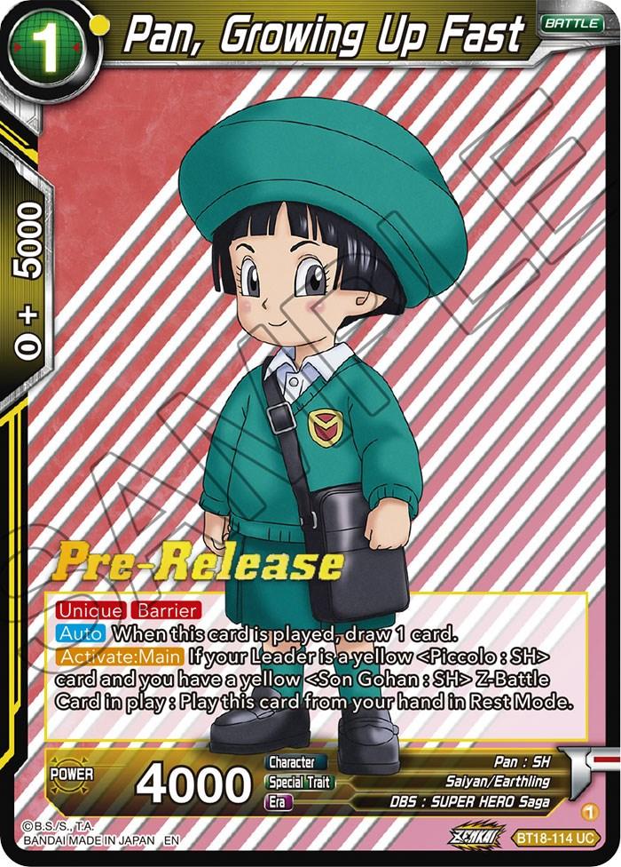 Pan, Growing Up Fast (BT18-114) [Dawn of the Z-Legends Prerelease Promos] - La Boîte Mystère ( The Mystery Box)