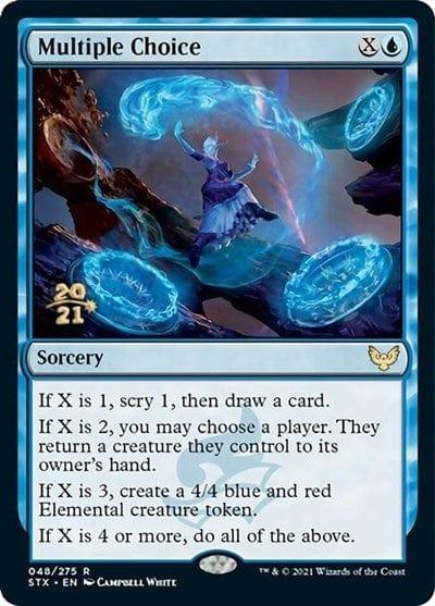 Multiple Choice [Strixhaven: School of Mages Prerelease Promos] - La Boîte Mystère ( The Mystery Box)