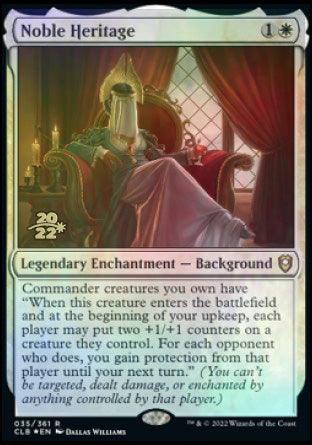 Noble Heritage [Commander Legends: Battle for Baldur's Gate Prerelease Promos] - La Boîte Mystère ( The Mystery Box)