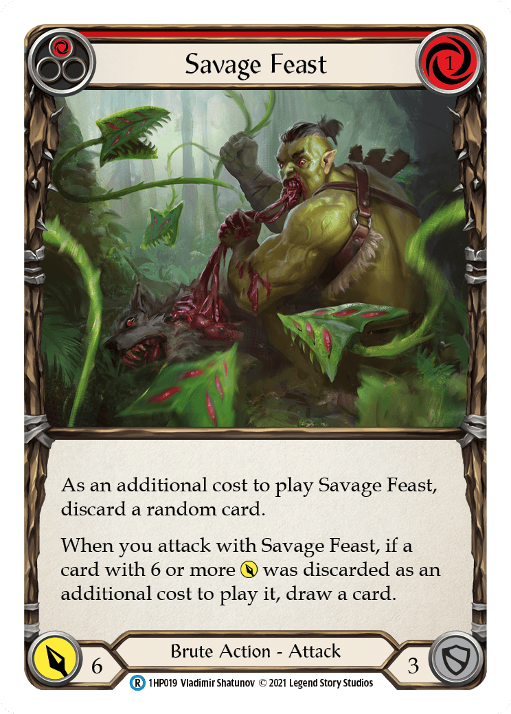 Savage Feast (Red) [1HP019] - La Boîte Mystère ( The Mystery Box)