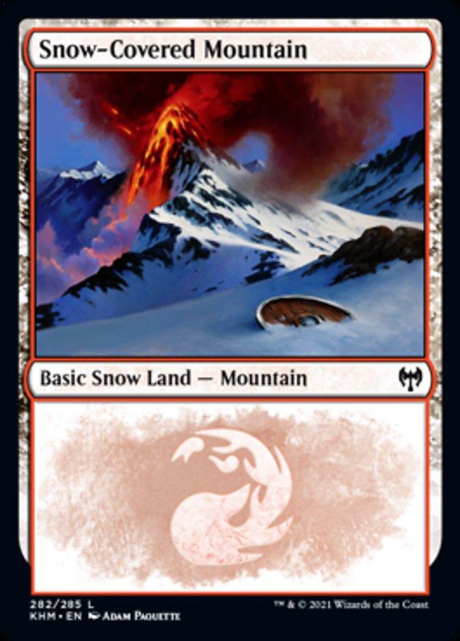 Snow-Covered Mountain (282) [Kaldheim] - La Boîte Mystère ( The Mystery Box)