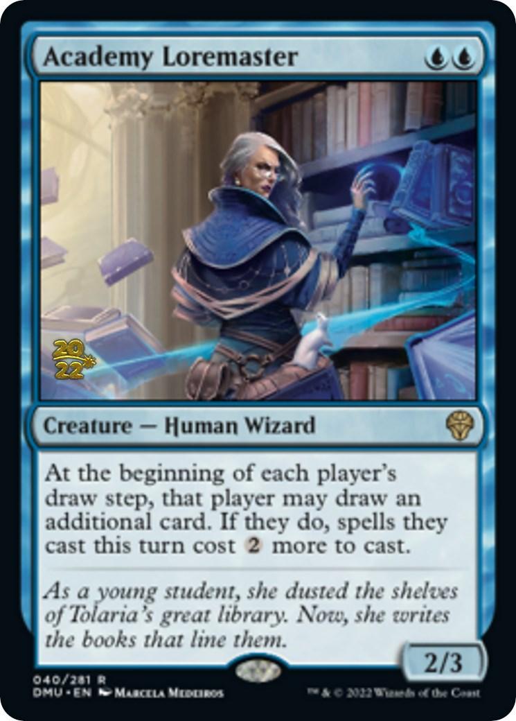 Academy Loremaster [Dominaria United Prerelease Promos] - La Boîte Mystère ( The Mystery Box)