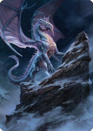 Ancient Silver Dragon Art Card (06) [Commander Legends: Battle for Baldur's Gate Art Series] - La Boîte Mystère ( The Mystery Box)