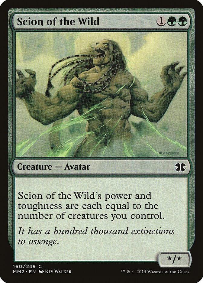 Scion of the Wild [Modern Masters 2015] - La Boîte Mystère ( The Mystery Box)