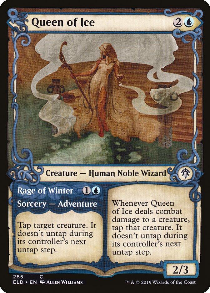 Queen of Ice // Rage of Winter (Showcase) [Throne of Eldraine] - La Boîte Mystère ( The Mystery Box)