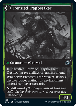 Outland Liberator // Frenzied Trapbreaker [Innistrad: Double Feature] - La Boîte Mystère ( The Mystery Box)