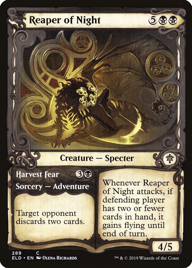Reaper of Night // Harvest Fear (Showcase) [Throne of Eldraine] - La Boîte Mystère ( The Mystery Box)
