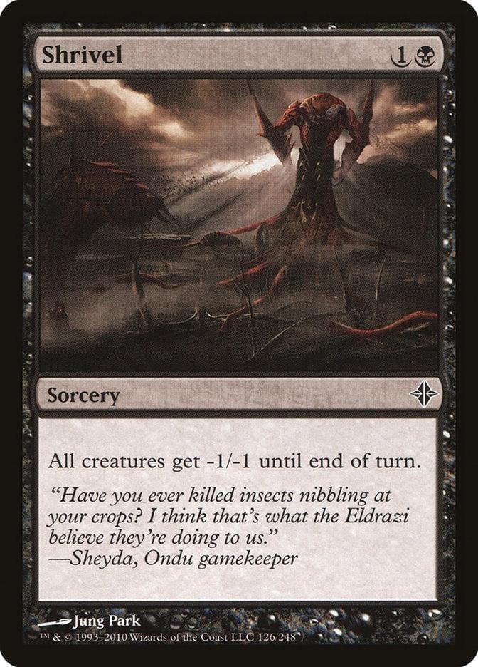 Shrivel [Rise of the Eldrazi] - La Boîte Mystère ( The Mystery Box)