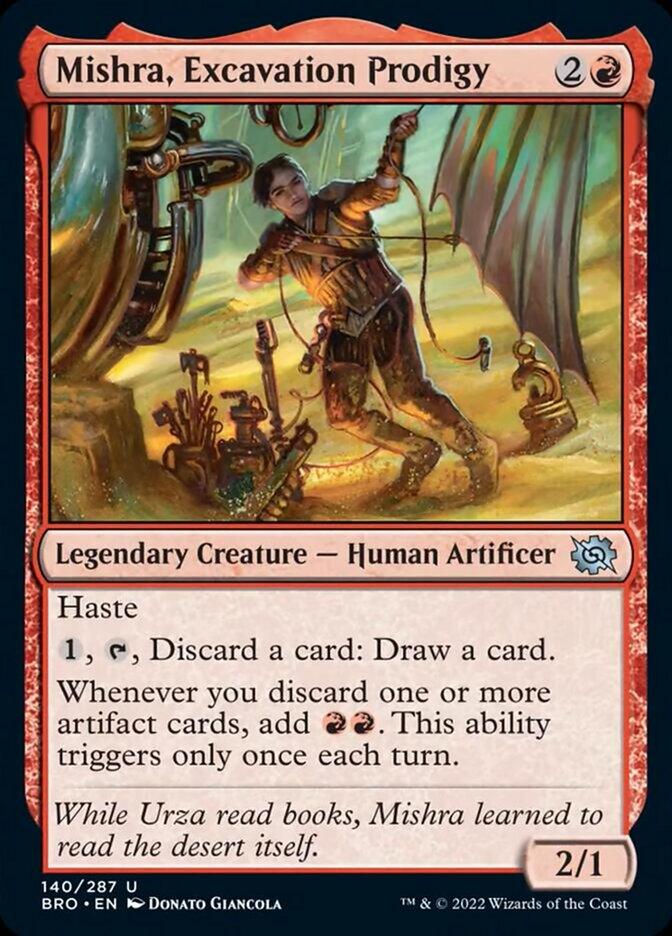 Mishra, Excavation Prodigy [The Brothers' War] - La Boîte Mystère ( The Mystery Box)