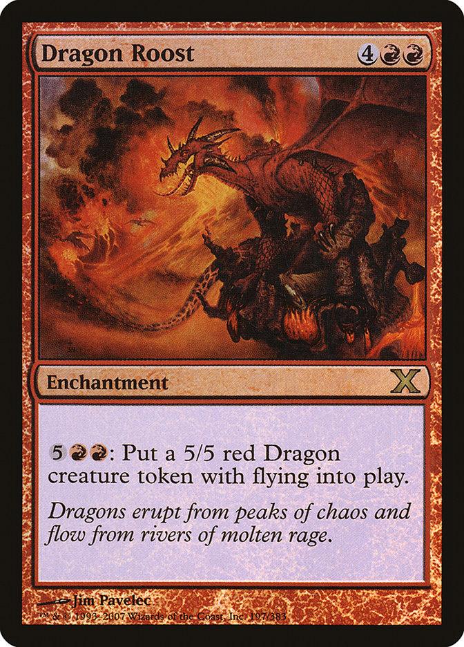 Dragon Roost (Premium Foil) [Tenth Edition] - La Boîte Mystère ( The Mystery Box)