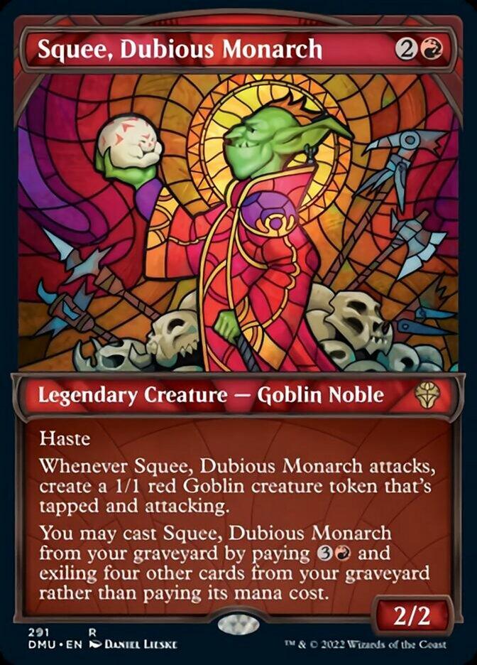 Squee, Dubious Monarch (Showcase) [Dominaria United] - La Boîte Mystère ( The Mystery Box)