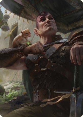 Minsc & Boo, Timeless Heroes Art Card (38) [Commander Legends: Battle for Baldur's Gate Art Series] - La Boîte Mystère ( The Mystery Box)