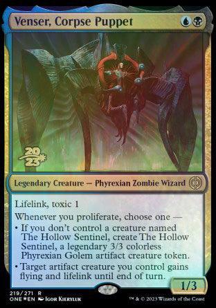 Venser, Corpse Puppet [Phyrexia: All Will Be One Prerelease Promos] - La Boîte Mystère ( The Mystery Box)