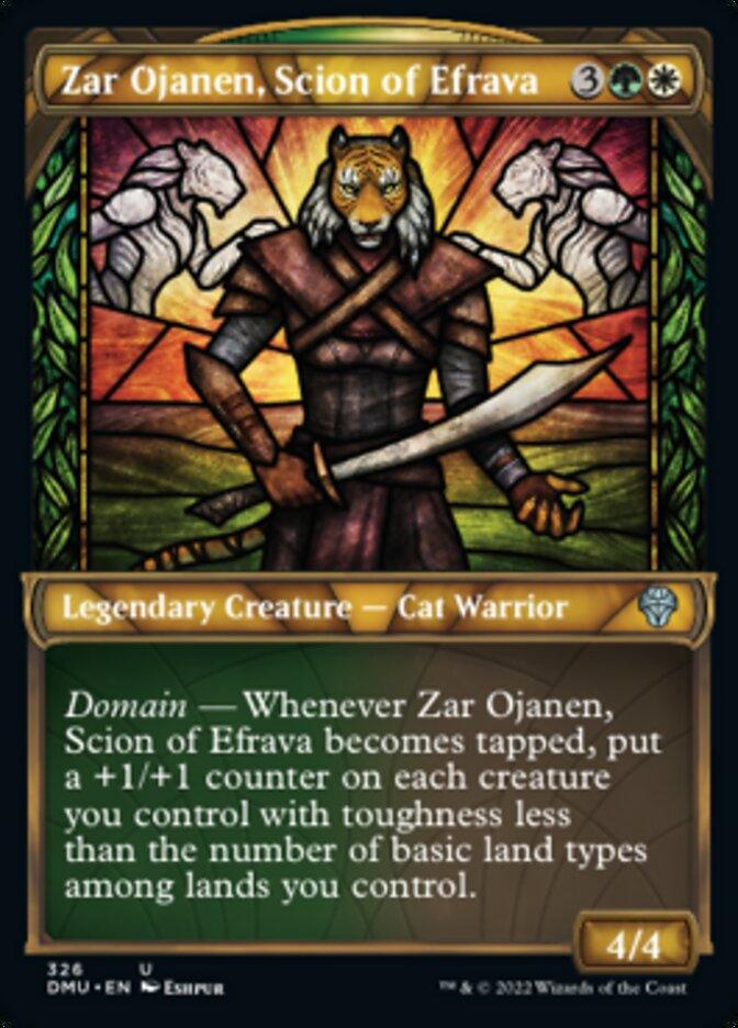 Zar Ojanen, Scion of Efrava (Showcase) [Dominaria United] - La Boîte Mystère ( The Mystery Box)