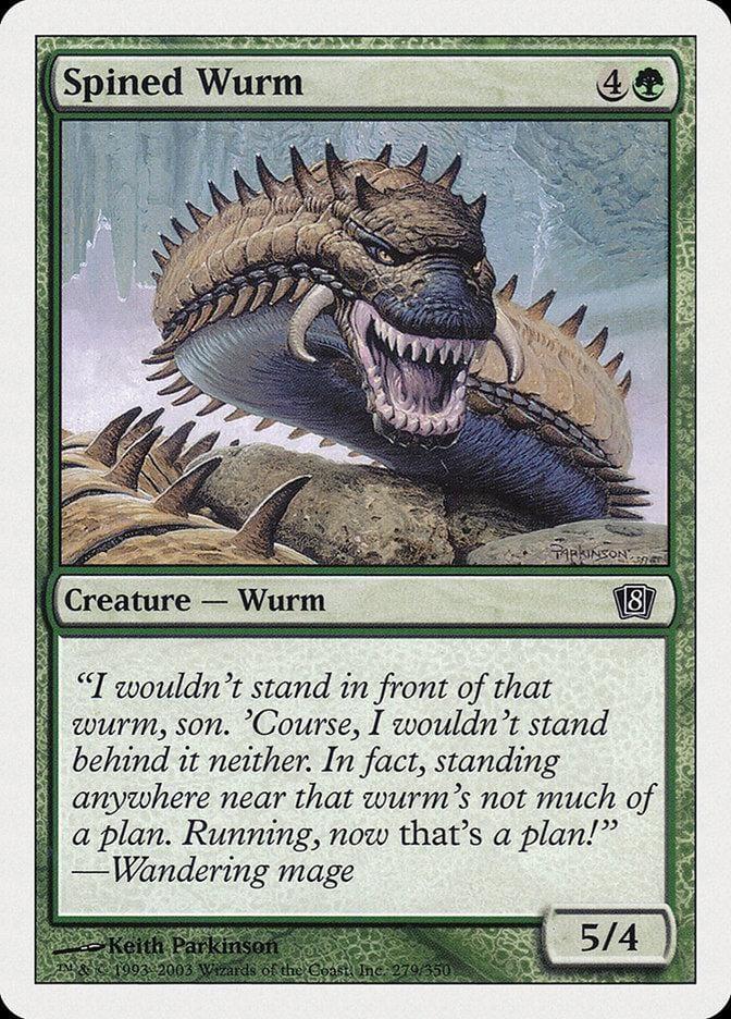 Spined Wurm [Eighth Edition] - La Boîte Mystère ( The Mystery Box)