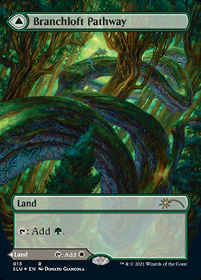 Branchloft Pathway // Boulderloft Pathway (Borderless) [Secret Lair: Ultimate Edition 2] - La Boîte Mystère ( The Mystery Box)