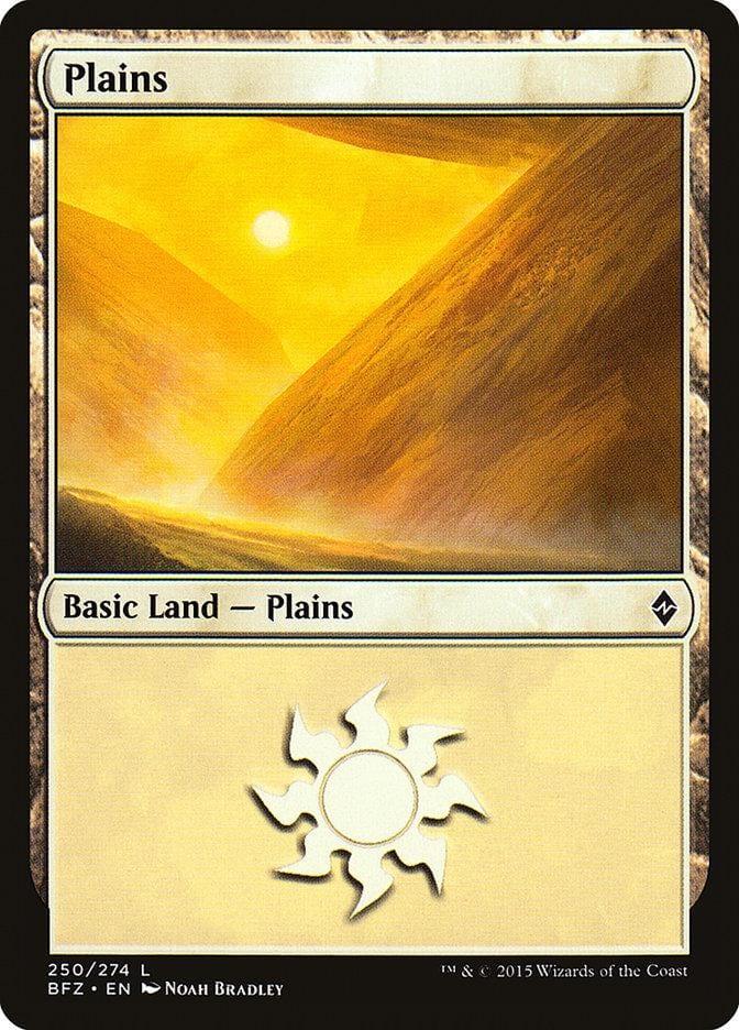 Plains (250a) [Battle for Zendikar] - La Boîte Mystère ( The Mystery Box)