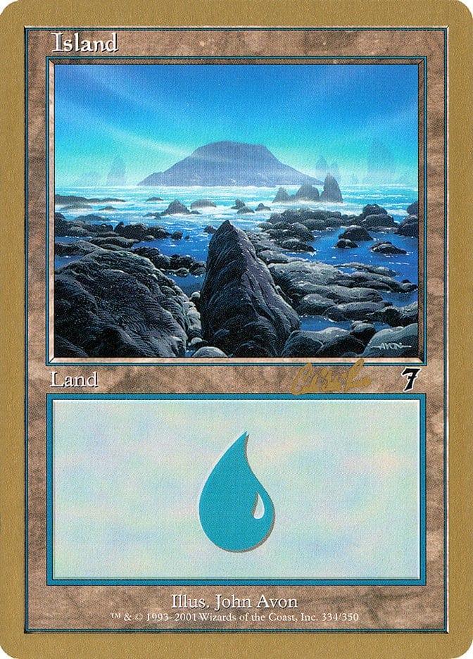Island (cr334) [World Championship Decks 2002] - La Boîte Mystère ( The Mystery Box)