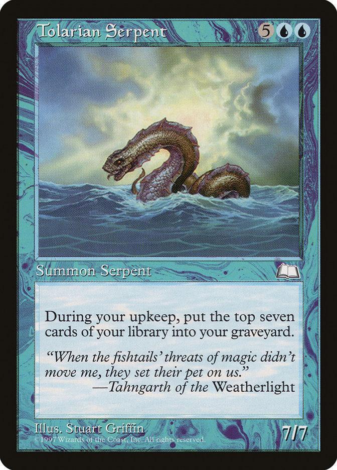 Tolarian Serpent [Weatherlight] - La Boîte Mystère ( The Mystery Box)