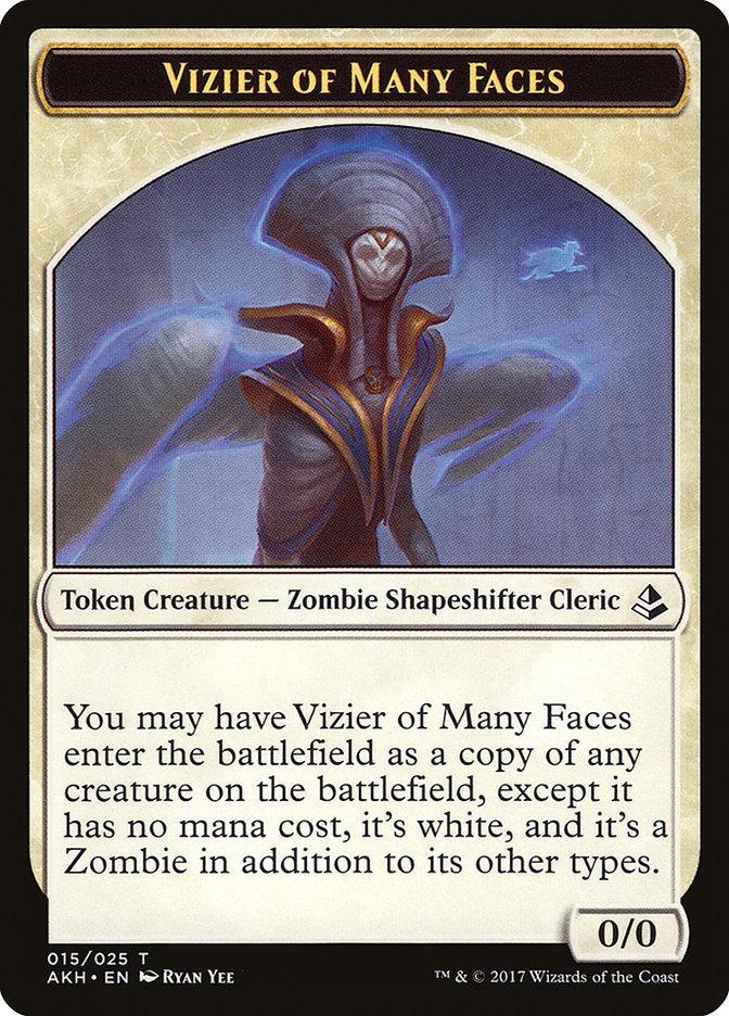Vizier of Many Faces [Amonkhet Tokens] - La Boîte Mystère ( The Mystery Box)