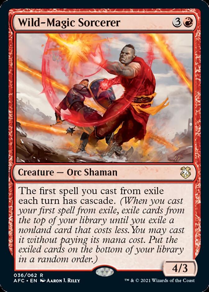 Wild-Magic Sorcerer [Dungeons & Dragons: Adventures in the Forgotten Realms Commander] - La Boîte Mystère ( The Mystery Box)