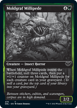 Moldgraf Millipede [Innistrad: Double Feature] - La Boîte Mystère ( The Mystery Box)