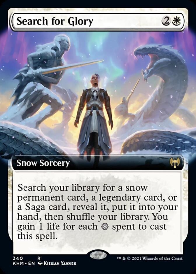 Search for Glory (Extended Art) [Kaldheim] - La Boîte Mystère ( The Mystery Box)