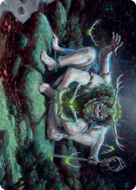 Myojin of Towering Might Art Card [Kamigawa: Neon Dynasty Art Series] - La Boîte Mystère ( The Mystery Box)