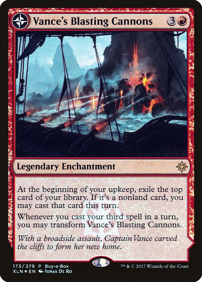 Vance's Blasting Cannons // Spitfire Bastion (Buy-A-Box) [Ixalan Treasure Chest] - La Boîte Mystère ( The Mystery Box)