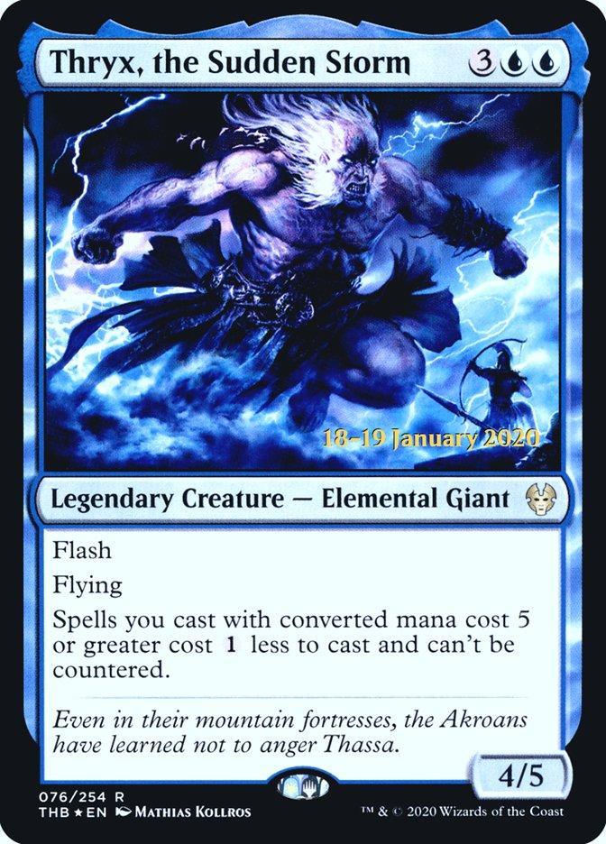 Thryx, the Sudden Storm [Theros Beyond Death Prerelease Promos] - La Boîte Mystère ( The Mystery Box)