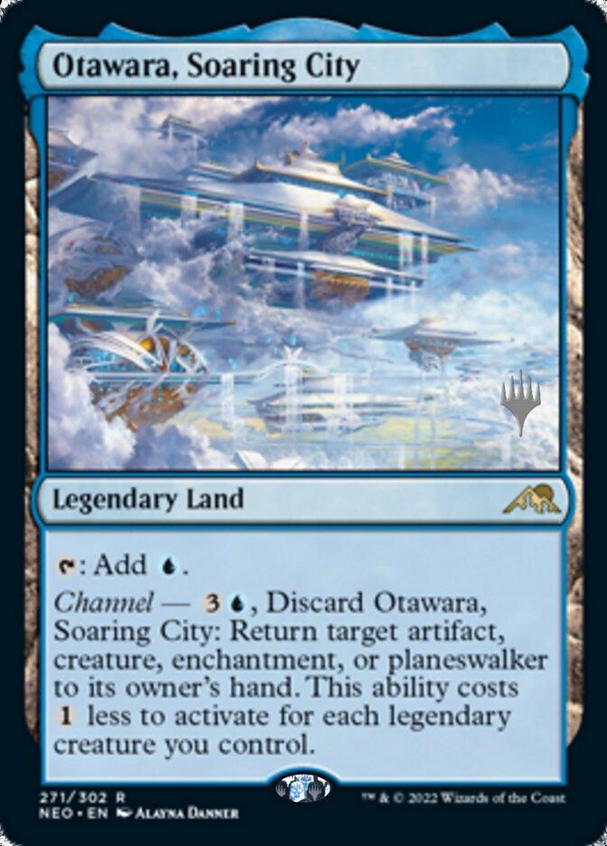 Otawara, Soaring City (Promo Pack) [Kamigawa: Neon Dynasty Promos] - La Boîte Mystère ( The Mystery Box)