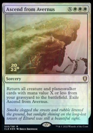 Ascend from Avernus [Commander Legends: Battle for Baldur's Gate Prerelease Promos] - La Boîte Mystère ( The Mystery Box)