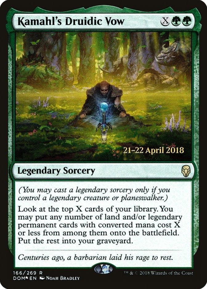 Kamahl's Druidic Vow [Dominaria Prerelease Promos] - La Boîte Mystère ( The Mystery Box)