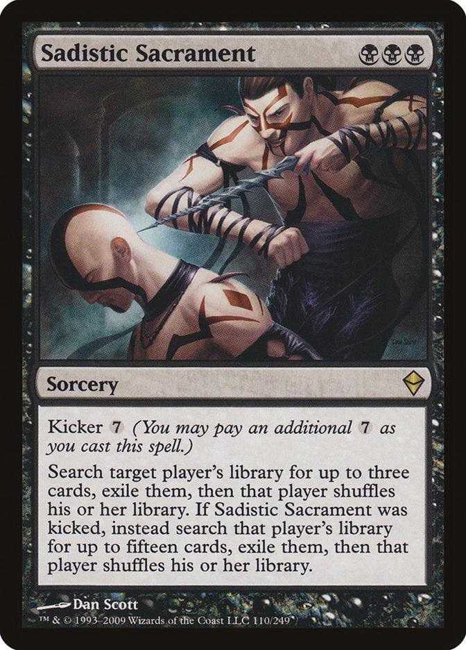 Sadistic Sacrament [Zendikar] - La Boîte Mystère ( The Mystery Box)