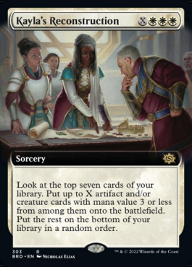 Kayla's Reconstruction (Extended Art) [The Brothers' War] - La Boîte Mystère ( The Mystery Box)
